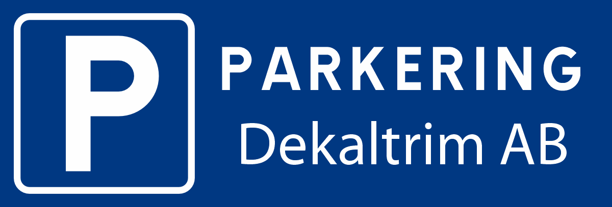 Parkeringsskylt  Företagsparkering 295mm x 100mm