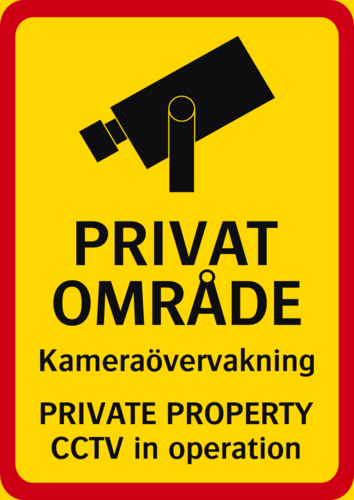 Privat område