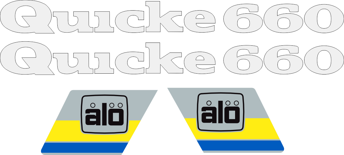 Dekorsats Ålö Quicke 660